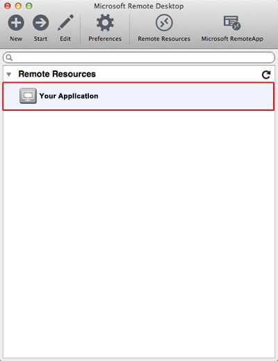 Remote Application